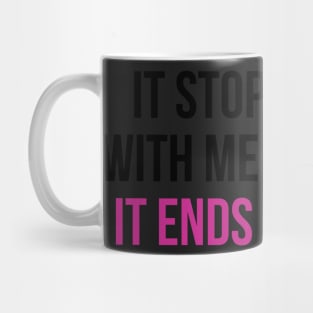 It Ends With Us Quote Sticker Illustration Mug